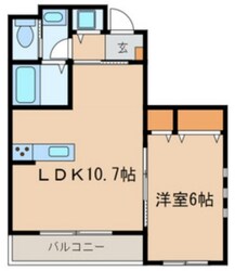 ドミールサワダの物件間取画像